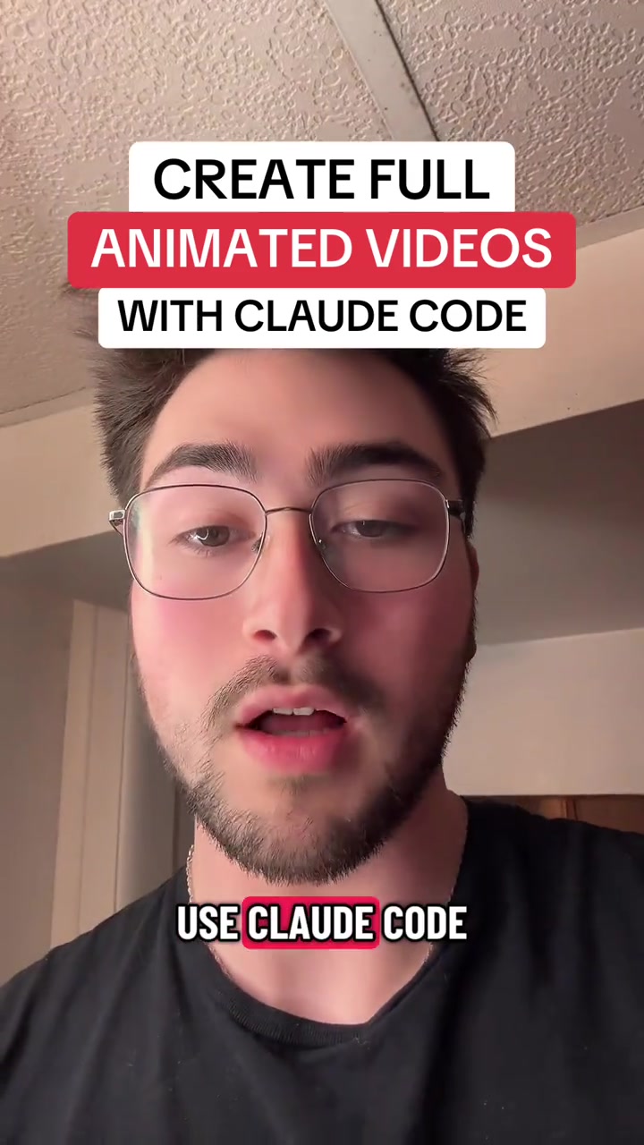 Create full animated videos with this Claude code skill! #claude #aiagents #aivideo #vibecoding #aicoding 