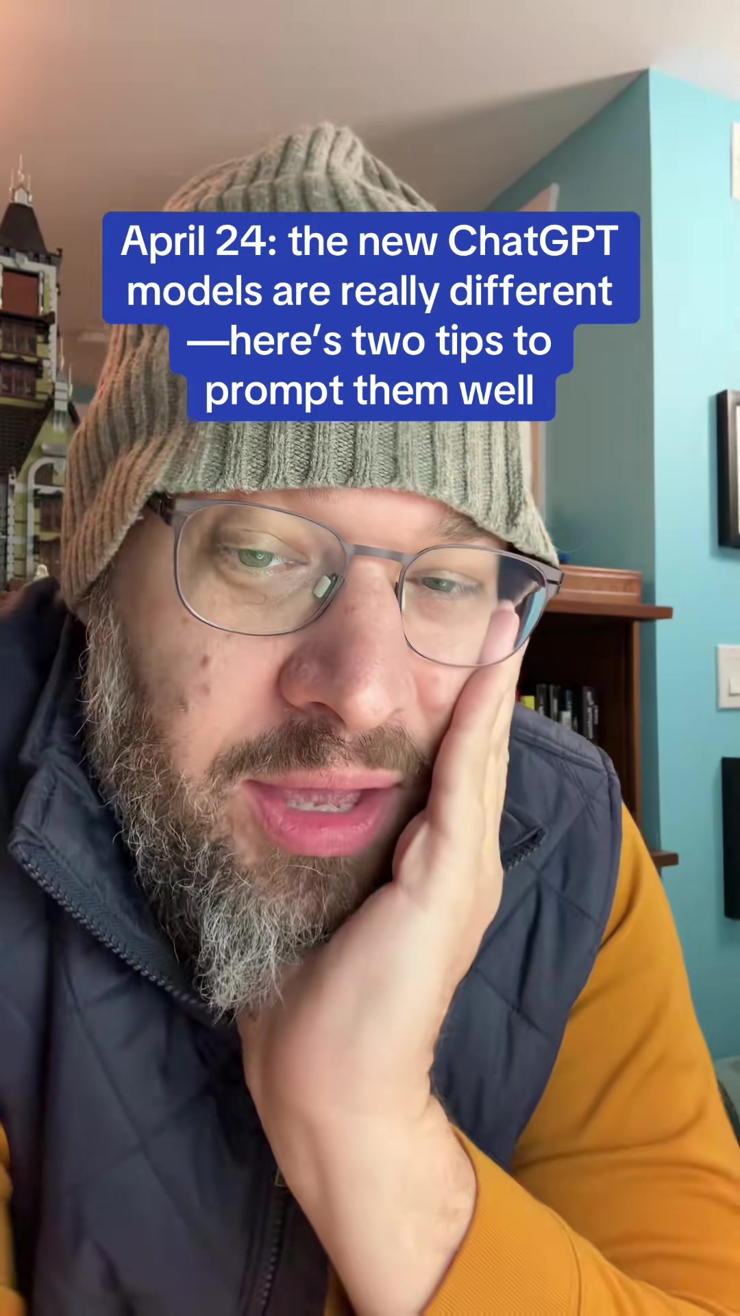 Like the old models were more like a hammer. These are like a custom factory machine. They take getting used to … that’s why I updated my prompt guide #ai #chatgpt #prompt #mentorship #learnontiktok #learn 