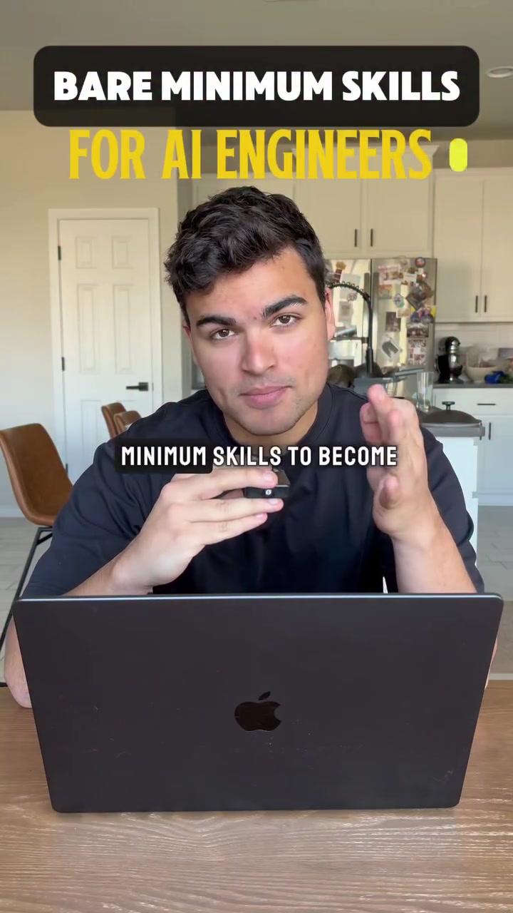 Skills to become an AI Engineer in 2026. 

If you goal is to become an AI Engineer in 2026, you should have a software engineering background, learn about prompt and context engineering, know how to define and implement Evals, and know how to design AI systems. You can find free lectures and full length multi week courses for all of these skills taught by industry experts on Maven. #maven #aiengineer #softwareengineer