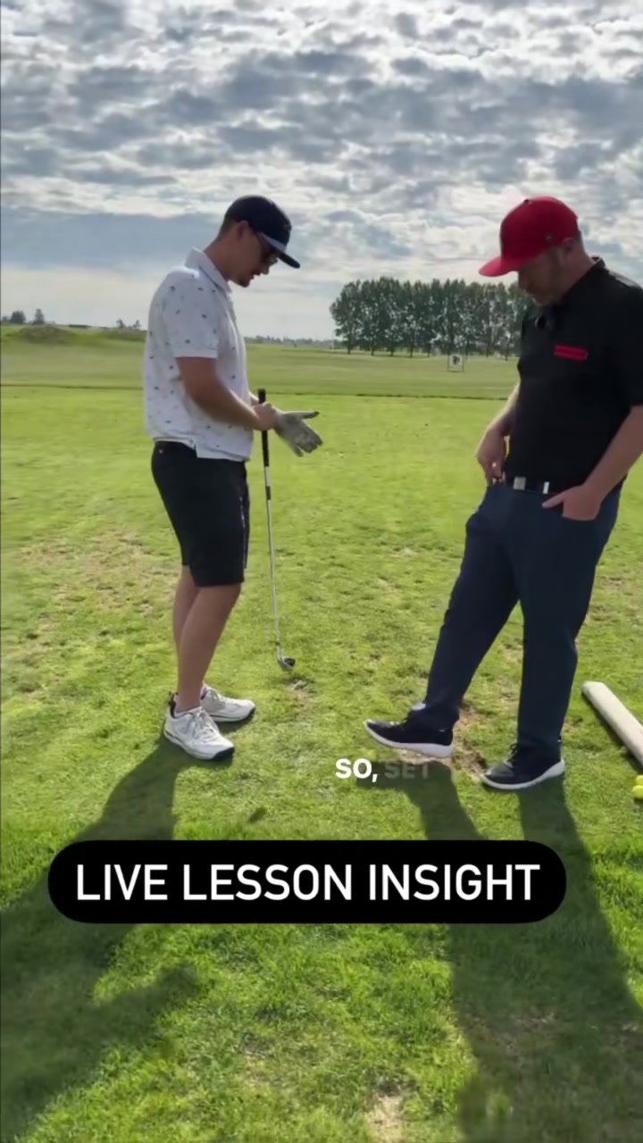 Live lesson from Calgary #fyp #golfclub #golftiktok #golf #golfinstruction #golfswing #work #slice #golfpro #golfdrills #golfpractice #golftip #golfer #goals #golfers #livtour #pga #pgatour #golflife #tigerwoods 