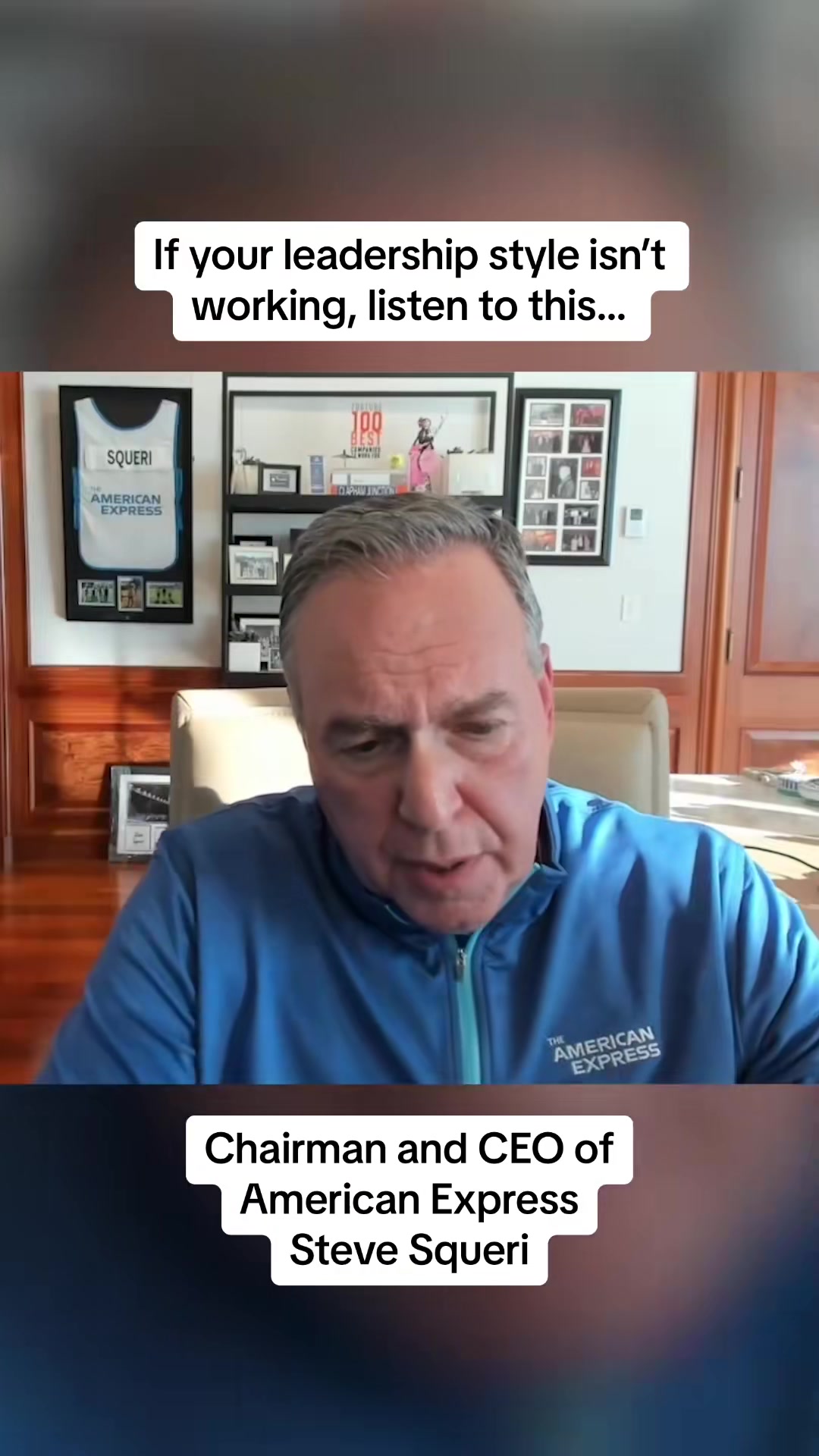 American Express Chairman and CEO, Steve Squeri, joins the How Leaders Lead podcast and shares why you shouldn't lead everyone the same way. 💳 #talentmanagement #leadership #amex