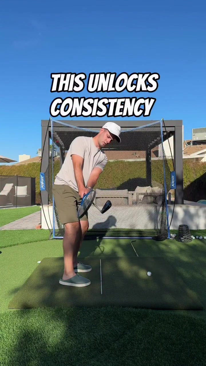 Feel the face!

One of THE MOST important things one can do when striving for consistency is learn to feel the face of the club. It’s location in space and the angle which it is oriented throughout the swing. The face is what gives the info to the ball to fly to the target. Most golfers have no facial awareness in their swing because they don’t train it. 

I love this practice of placing a racquet of some kind on the trail side of the club. The larger face and its closer proximity to the hands can help build this awareness for golfers.