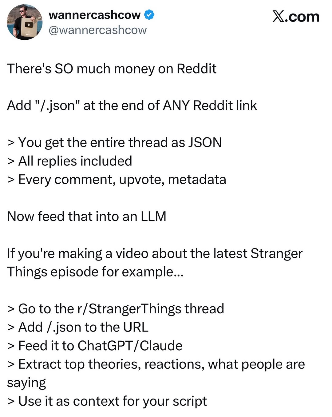 Message me “SNOOZE” for a 10-minute casestudy video on how to make money uploading AI videos!
How to do research for YouTube Automation using Reddit! #youtubeautomation