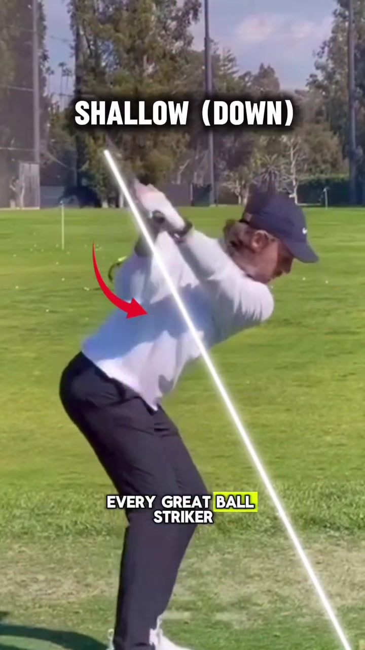 Every great ball-striker shallows exactly like this ⛳️⬇️

Unlock the move every great ball-striker uses. When you load the club vertical and then let it shallow, the shaft drops into the slot, your rotation opens up, and the swing finally feels effortless instead of forced.

This is the transition that fixes early casting, over-the-top moves, and stuck trails arms—all in one simple feel.
Slow it down, rehearse the pattern, and watch your contact, path, and compression change instantly ⛳️⬇️

Comment the word shallow for a 5 minute break down in how to properly shallow the club ⛳️

#golf #golfinstruction #golfdrills #golftips