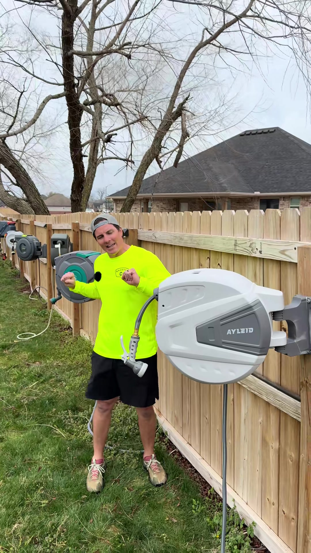 The BEST Hose Reel is… #hosereel #garden #gardenhose