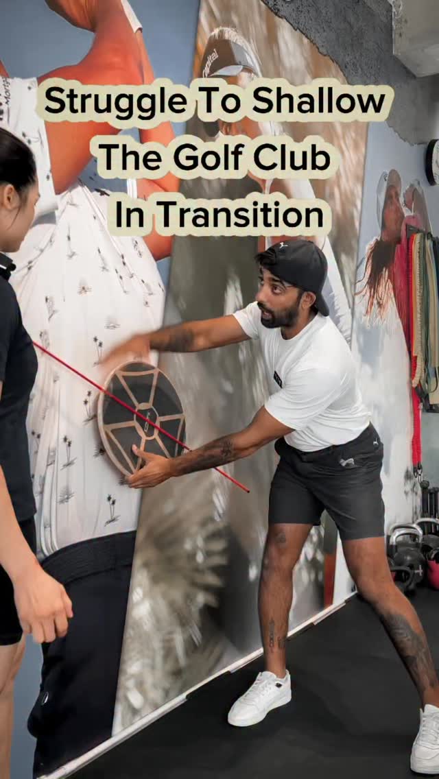 Shallowing the club starts in the backswing, not the downswing.

If the forearms never rotate correctly on the way back, the club has no chance of falling into the slot. Learning how to roll the forearms naturally sets the face and shaft angle so the transition becomes effortless instead of forced.

This small movement makes a massive difference in path, compression, and strike quality.

Comment “Drill” for details on my new swing evaluation plan and personalised exercises.