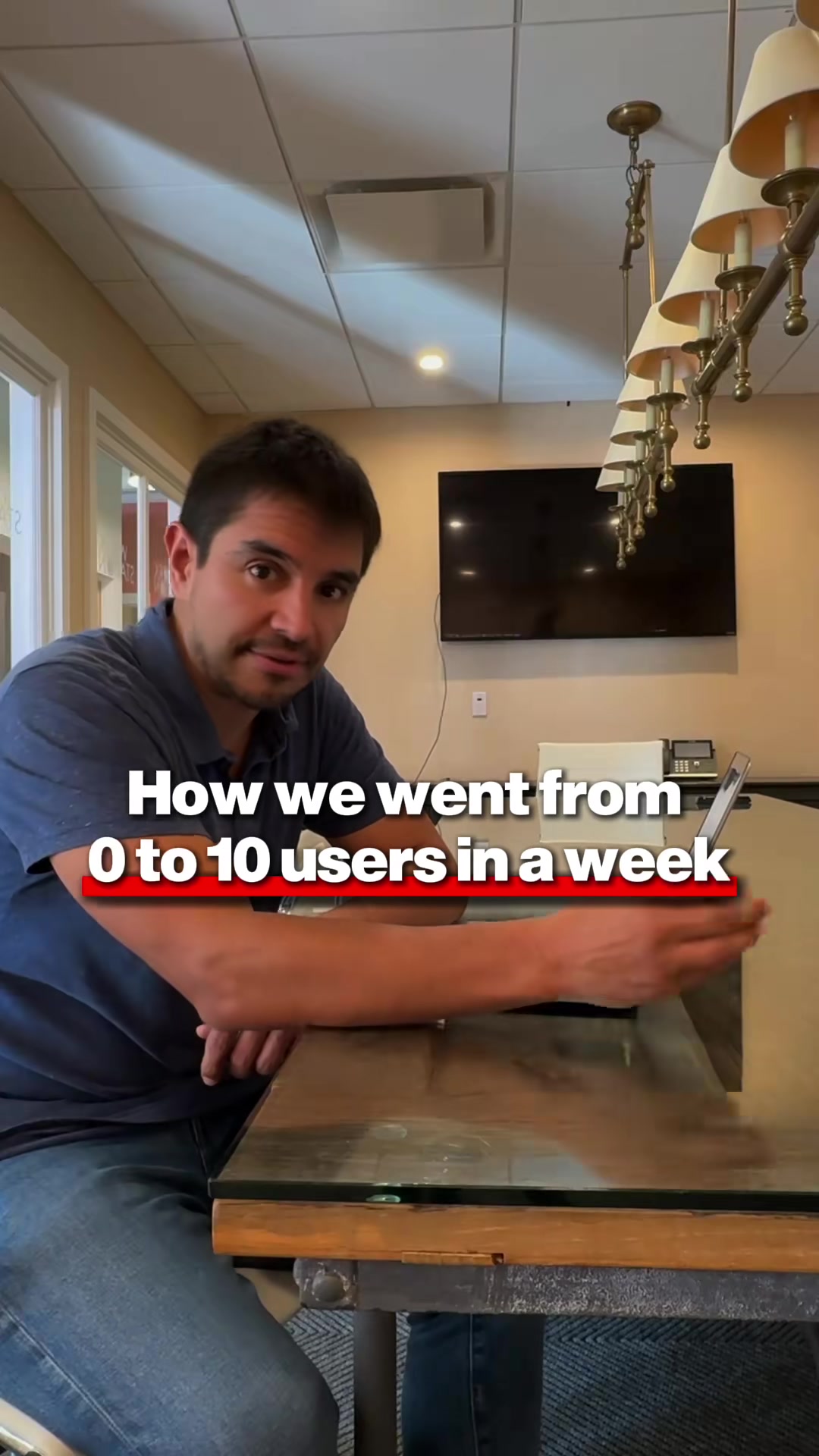 Going 0 users to 10. #entrepreneur #startup #customeraquisition #youthsoccer #massachusetts 