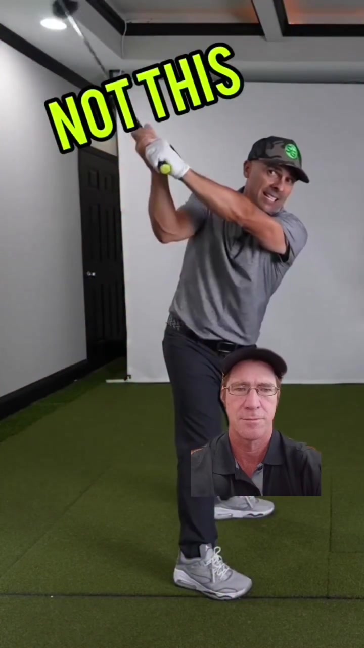 I really like this as what you want to do is feel like your arms stay behind the body as the back is closed to the target.👍👍

Most people push their hands away from their body, thus causing the body to open up and slice across the ball.😭😭

When your arms stay behind the body early on the downswing, it will encourage a more in to out motion through the ball.💯💯

If you'd like to understand how to fix your slice just send me a message.✌️🤟🤞

#golflessonsgoldcoast #beginnergolflessons #golflessonsonline #golflessons
