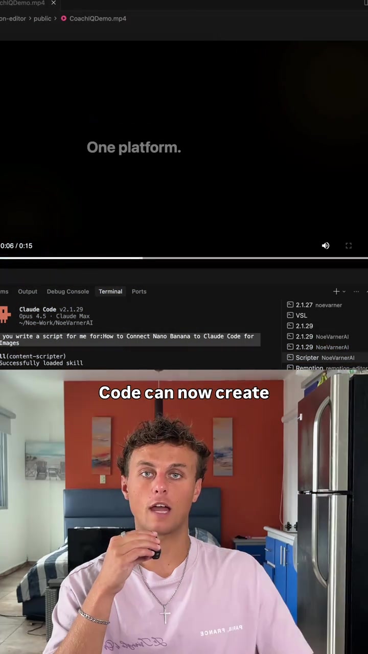 Comment CLAUDE and Ill send it over claude