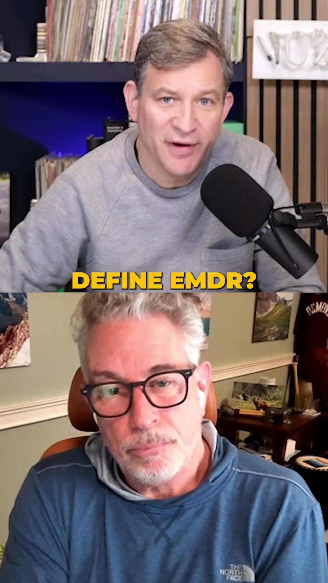 Listen to the full 10% Happier podcast episode with neurobiologist Dr. Bruce Perry and Dr. Bianca Harris wherever you get your podcasts. #trauma #emdr #treatment #therapy #anxiety #depression