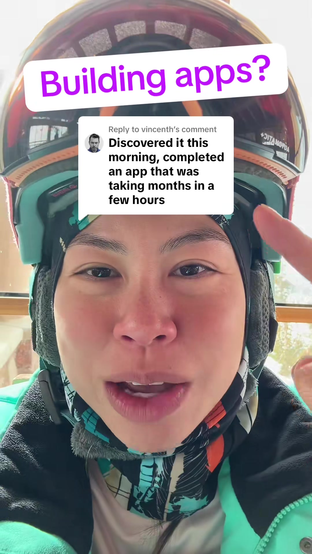 Replying to @vincenth this guy completed an app that was taking months in a few hours using a new AI coding tool called lovable.dev… highly recommend you check it out. It has a free tier.  but if you have a technical background, you may prefer tools like Aider.chat and Zed.dev and windsurf.  - how can I use AI coding assistance to build a full stack web app with no technical experience? - top three best AI coding tools to build a product from scratch without any coding background?  - how can I use AI to help me complete  building an app from scratch? #ai #c#aig#chatgptb#lovabledevw#softwaret#techtokt#startupe#entrepreneuri#sabrinaramonov