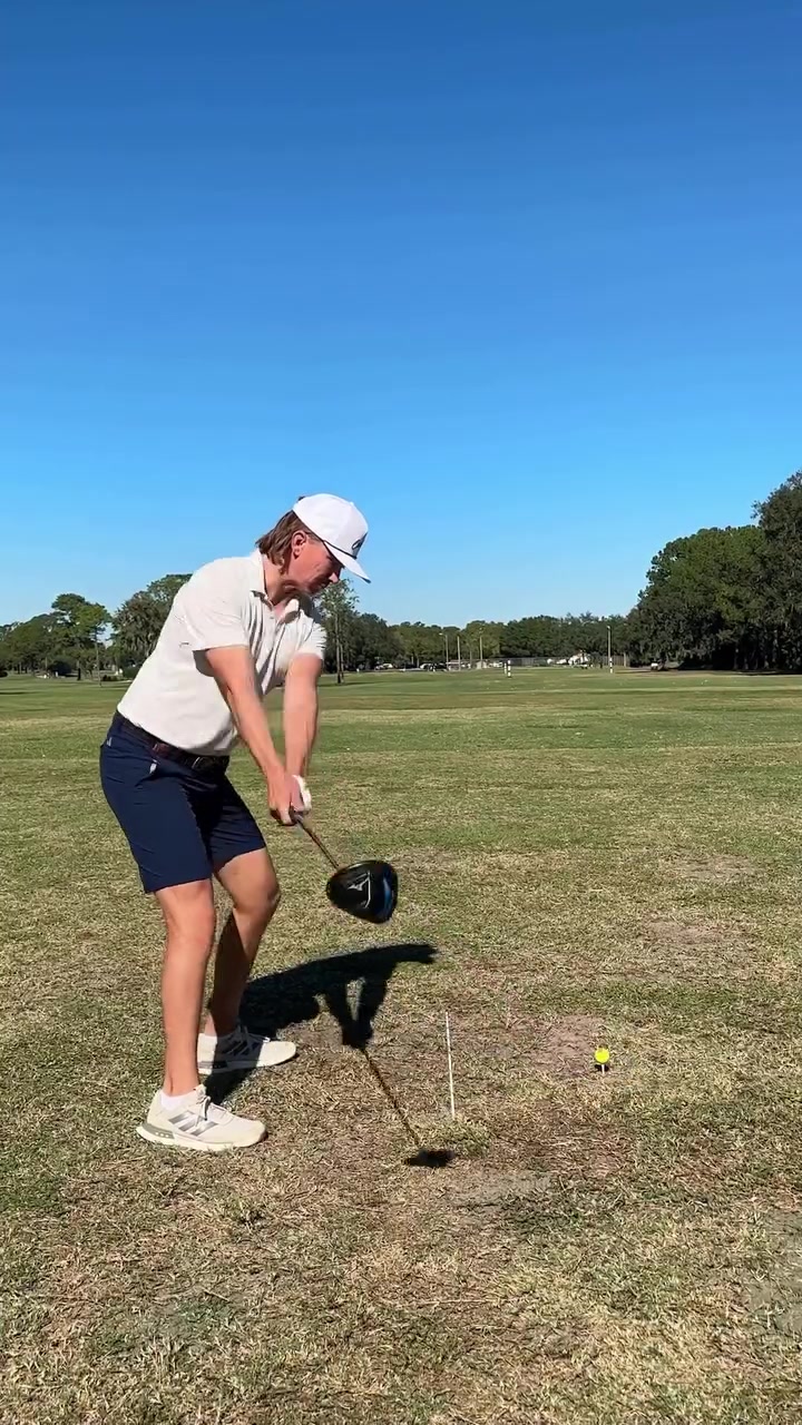 Fix your driver off the tee with Rory Mcilroy’s favorite drill! ⬇️

 

 
 

First take your driver and grip it the same way you would with your left hand but with our right hand, we are going to grip all the way down to the graphite part of the shaft: if you feel like your holding a hockey stick, your doing it right

Then take some practice swings 
 

The reason why Rory likes this drill so much is because it puts him in a great backswing position in the backswing BUT it also gets him to in a great position in the downswing by creating a lot of width & keeping his right elbow in front of his body instead of behind. Which will increases our driving accuracy & distance off the tee!

 
 
Ask away if you got a question!

#golfing #golf #golfdrill