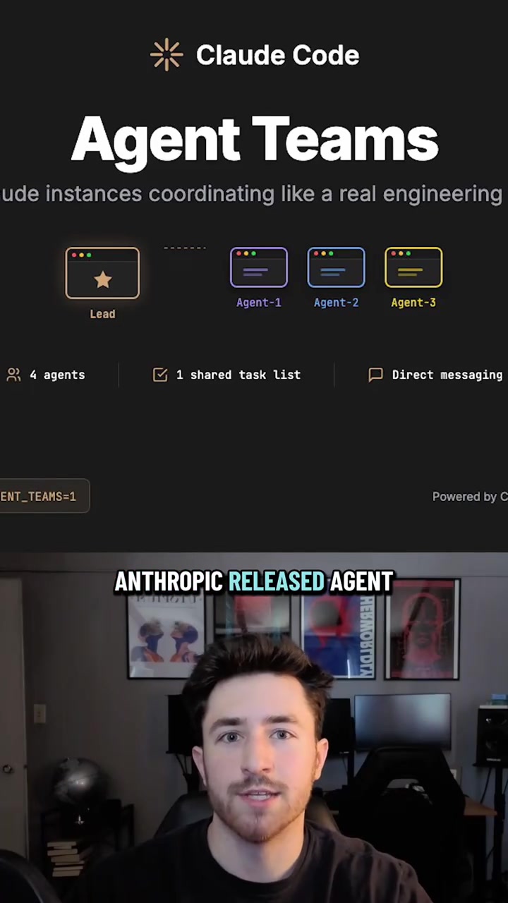 This agent teams feature is a big step forward vibecoding claude opus