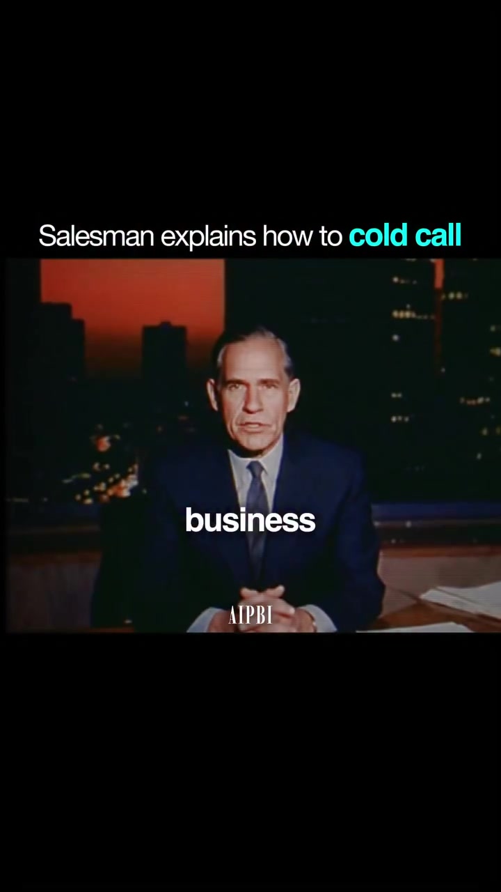 Comment "Call" and I'll send you the link

Cold calls fail when you sound like a salesperson instead of a source of useful information.
Specific observations keep people on the line longer than polite introductions ever will.
Relevance earns attention. Random pitches lose it.

@aipbi - AI Content

#SalesTips #ColdCalling #BusinessCommunication #SalesWisdom #OldMoneyThinking ExecutionMatters ClosingDeals EntrepreneurMindset