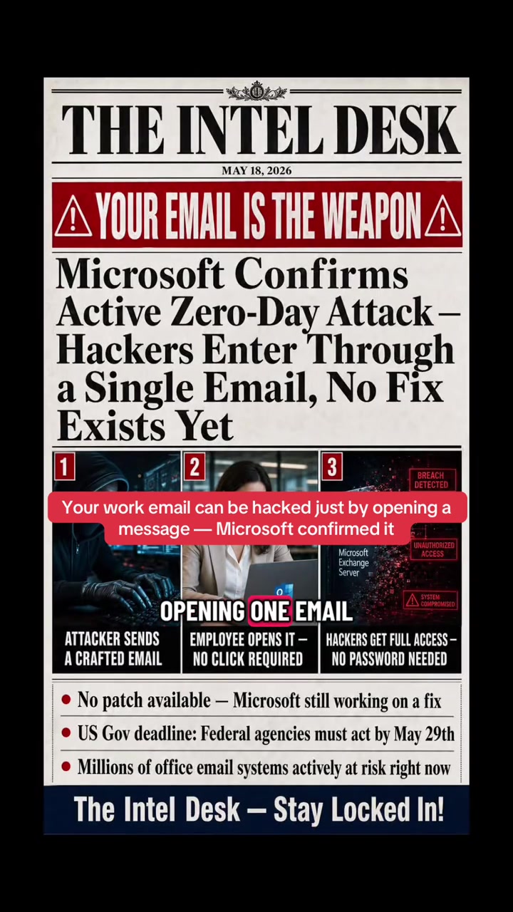 Not a scam email Not a shady link Just a normallooking email in your Outlook inbox Microsoft has no fix yet Heres what you need to know Outlook WorkFromHome OfficeLife microsoft