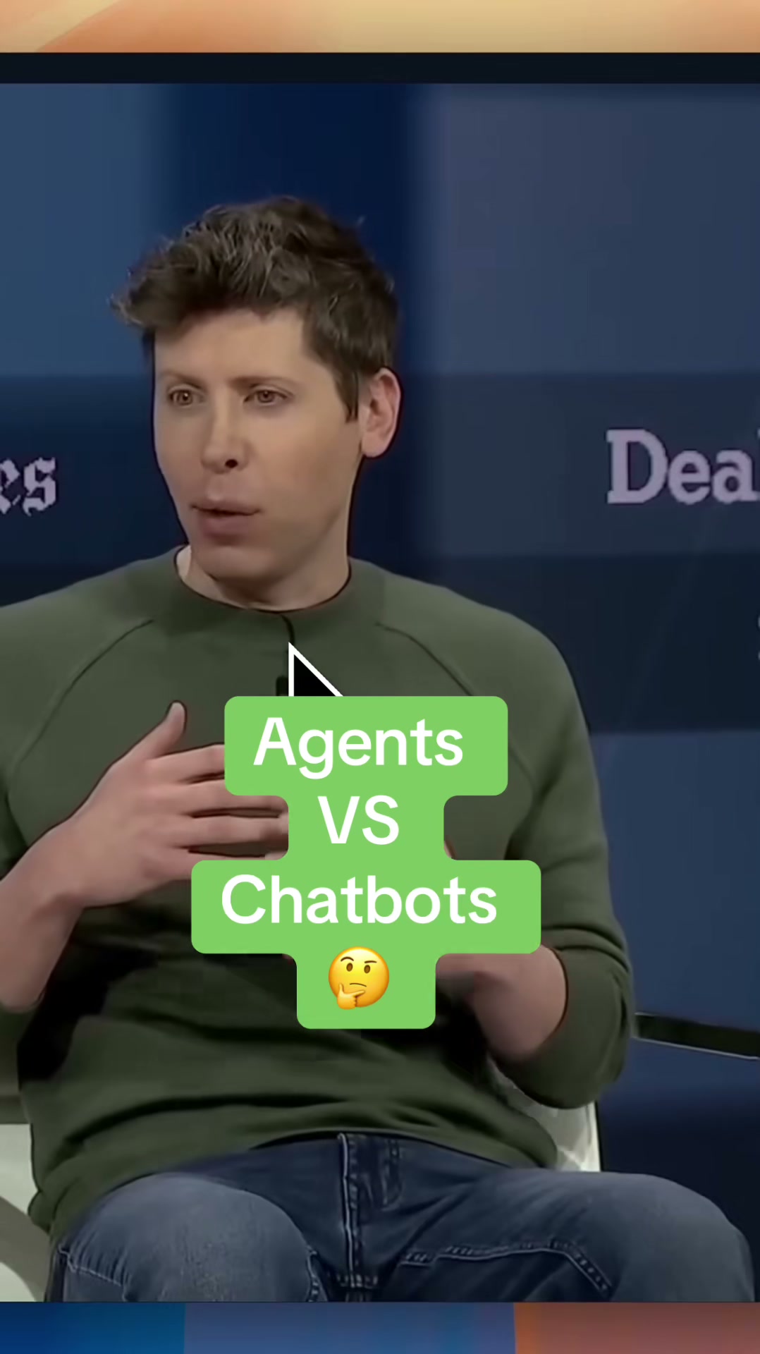 The difference between AI agents and AI chatbots. #ai #chatgpt #aiautomation #aiagency 