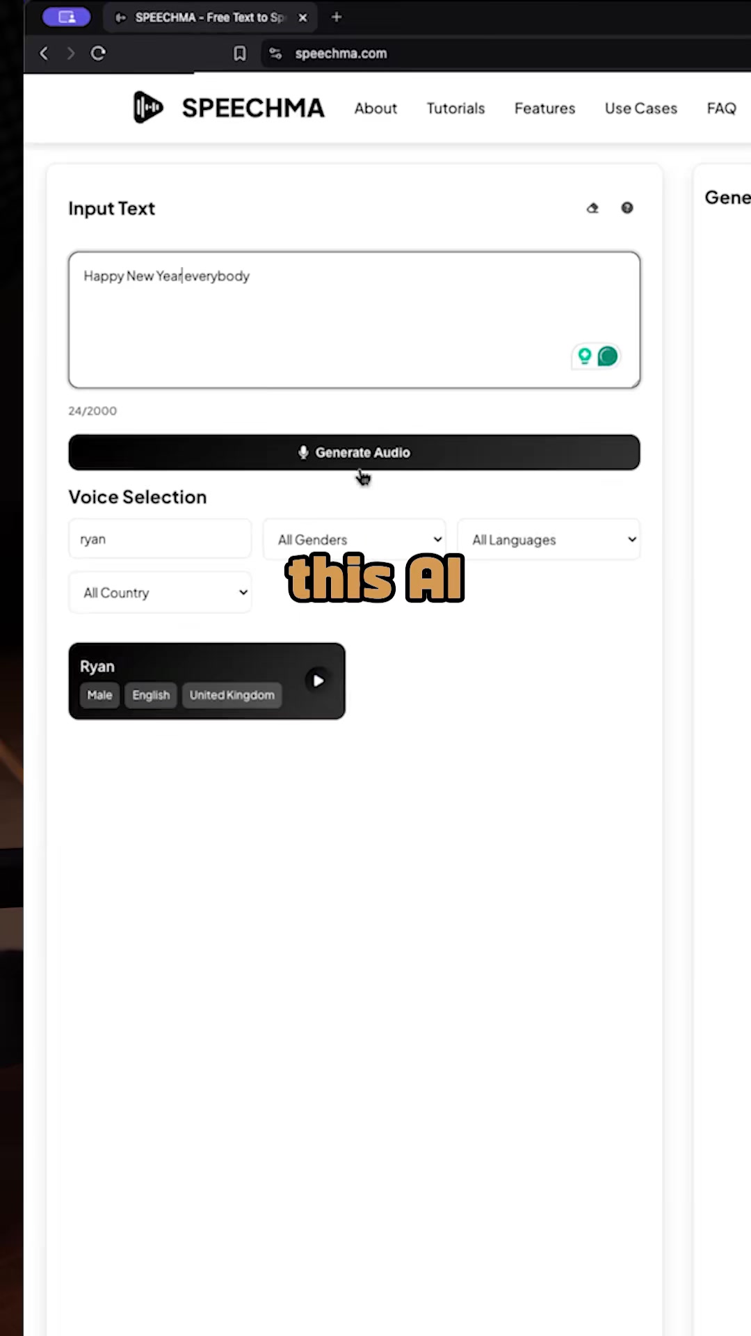 Free AI Voice Generator  #aivoice #voiceover #elevenlabs #videoediting #videoeditingtips #videoeditingtutorial 