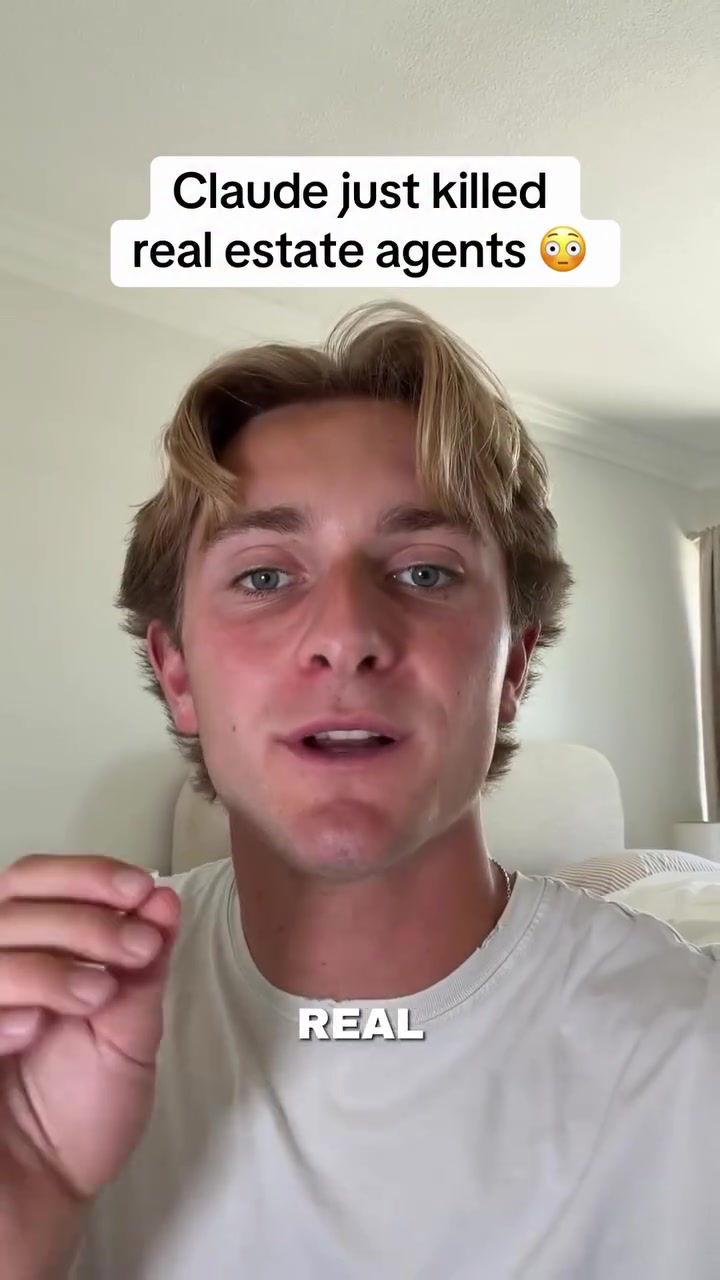 Comment “House” and I’ll send you the full guide 👇

Claude just killed real estate agents.

You can now take any house on Zillow, use all of its images, and have Claude create full showcase videos that look like they cost thousands of dollars.

Here’s how to set it up in 60 seconds:
1. Google “Higgsfield MCP” and click the first link, then copy the link in the bottom left corner
2 .Go to Claude → Customize → Connectors → Add → Add custom connector
3. Name it Higgsfield and paste in that link
4. Go to Zillow, pick a city, choose any house, and copy the listing URL
5. Paste it into Claude with the prompt that gives it all the video instructions

Claude pulls every image from that listing and uses Higgsfield to turn them into cinematic clips, then stitches them together into an insane showcase video with professional lighting, smooth transitions, and crazy detail.

This is the exact kind of video real estate agents pay production teams tens of thousands of dollars for, and Claude does it in a few minutes.

#ai #claude #realestate #higgsfield #aitools