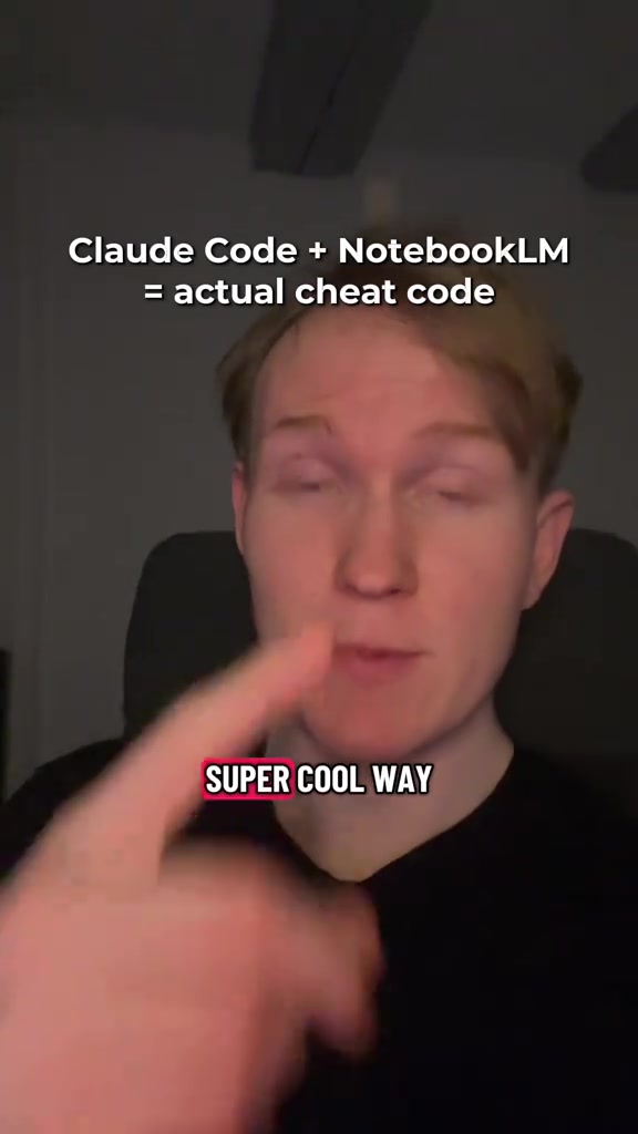 Claude Code NotebookLM is pretty nice for research doesnt just work with YT videos ofcourse but the built in transcription is nice claudecode notebooklm airesearch