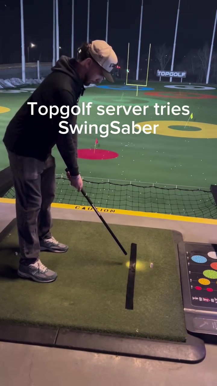 😄Topgolf server first impressions on our new golf swing aid called SwingSaber ⛳️

Link in bio ⬇️⬇️ LIMITED TIME SALE 🏷️🏷️

#swingsaber #golfswing #topgolf #trainingaid #server