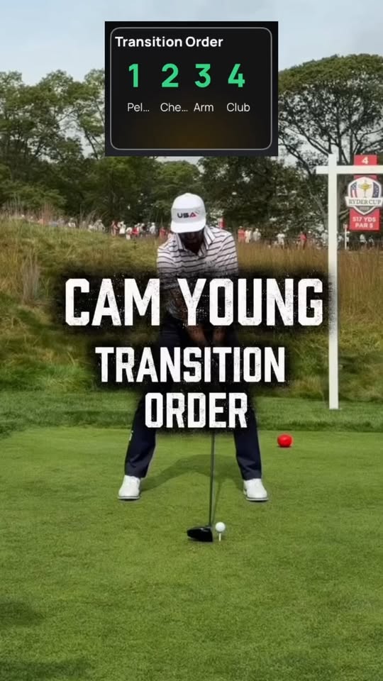 Cam Young’s Perfect Downswing Sequence Explained 🏌️‍♂️